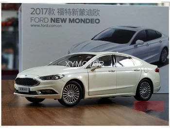 1/18 Ford MONDEO 2017 pres döküm model araba Beyaz renk Çocuk Oyuncakları Hobi Hediyeler Koleksiyonu Ekran Süsler