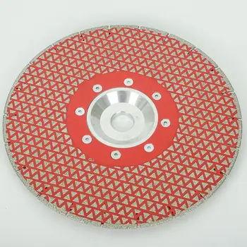 1 Adet 230mm Elektrolize Elmas Testere Bıçağı Galvanizli Kesme Sac taşlama diski Parlatma İçin Mermer Granit Seramik Karo Taş