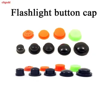 1 adet Kuyruk Düğmesi Anahtarı Şapka su geçirmez Su Geçirmez Kauçuk Düğme Led Şarj Glow El Feneri Düğmesi Anahtarı Aksesuarları Mühür Kauçuk