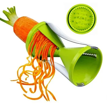 1 adet Spiral Sebze Rendeler Premium Şehriye Kesici Makarna Spagetti Maker Bıçak Kalemtıraş Sebze Kesici Mutfak Aksesuarları