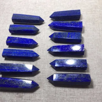 1 kg Doğal Lapis Lazuli Kuvars Kristal Noktası Kaya Taş Şifa Değnek Reiki
