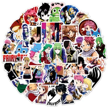 10/30/50 ADET Anime Peri Kuyruk Koleksiyonu Sticker Serin Graffiti DIY Günlüğü Kaykay Dizüstü İpad Su Geçirmez Etiket Toptan