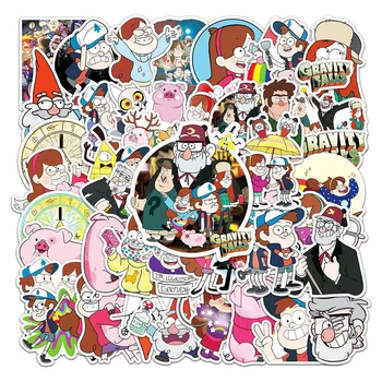 10/30/50 adet Disney Sevimli Karikatür Yerçekimi Falls Anime Çıkartmalar Su Geçirmez Dizüstü DIY Dizüstü Bagaj Araba Graffiti Sticker Çocuk Oyuncak