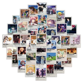 10/30/50 adet Mix Anime Çıkartmalar Çocuk Oyuncak Jujutsu Kaisen Titan Çıkartması Kaykay Bagaj Telefon Buzdolabı Dizüstü Araba Sticker