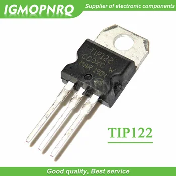 100 adet/grup TIP122 Transistör Tamamlayıcı TO-220 NPN 100V 5A Yeni Orijinal Ücretsiz Kargo