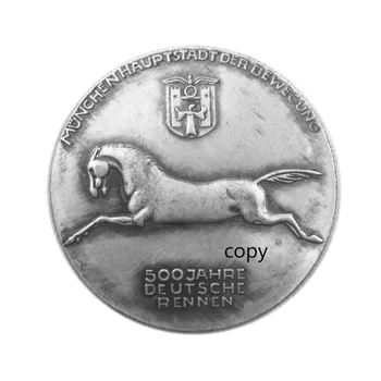 1436-1936 Mark Alman Madalya Sikke Gümüş Hediyelik Eşya Hatıra Koleksiyonu Kopya Paraları