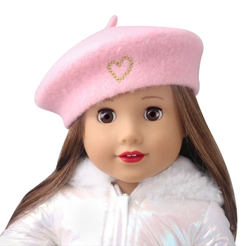 18 İnç Kız oyuncak bebek giysileri Kazak Ceket 17 İnç Bebek Bebek Ceket Elbise Bebek Kız Doğum Günü Hediyeleri
