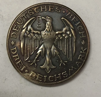 1930 Almanya 3 Reichsmark Graf Zeplin