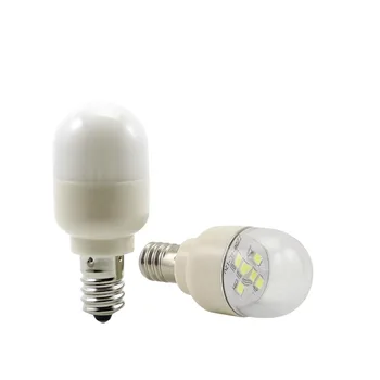 1W E12 E14 LED ampul 12V 24V 110V 220V gece lambası spot Mısır ampuller kolye buzdolabı buzdolabı ışık