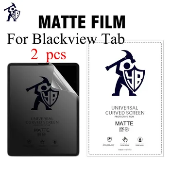 2 adet Mat Kağıt Gibi Ekran Koruyucu İçin Blackview Tab 6 8 10 4G 11 12 Kabarcık Ücretsiz Mat koruyucu film Değil Temperli Cam
