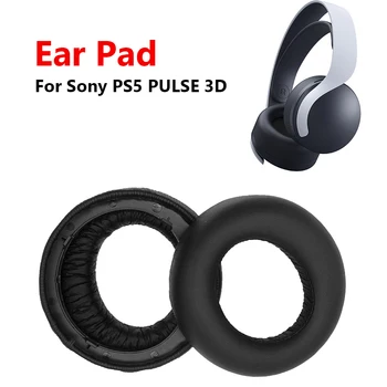 2 adet Yumuşak Kulaklık Kulak Pedleri Sony PS5 DARBE 3D Kablosuz Kulaklık Yedek Kulak Yastık Kulaklık Aksesuarları