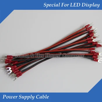 20 adet / grup LED ekran bağlantı hattı Saf bakır 18cm güç kabloları LED modülü tel kablo