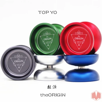 2018 Yeni gelmesi TOPYO KÖKENİ YOYO yoyo profesyonel oyuncu için Retro topu alaşım yo-yo