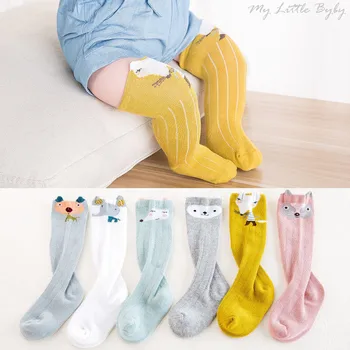 2020 Yeni Moda 1-3Y Yenidoğan Toddler Bebek Çocuk Kız Erkek Sıcak Çorap Pamuk Baskı Pamuk Sıcak Bebek Çorap 6 Stil 1 Çift