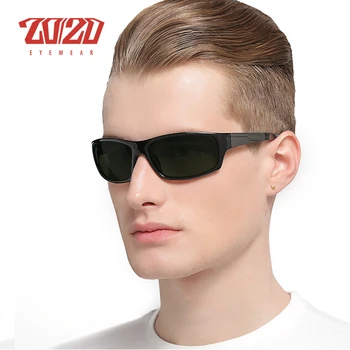 2021 Erkekler Vintage Spor Polarize Güneş Gözlüğü Klasik Marka güneş gözlüğü Kaplama Lens Sürüş Gözlük Erkekler/Kadınlar İçin