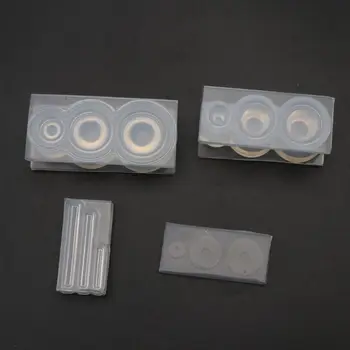 3D Mini Süt çay bardağı Şişe UV Reçine silikon kalıp Minyatür Gıda Oyun Kalıp Aracı