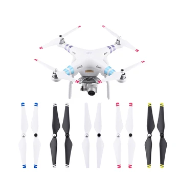 4 Pairs 9450 DJI Phantom 3 Gelişmiş Standart Profesyonel SE 2 Görüş Drone Yedek Bıçak Sahne Aksesuar Parçaları