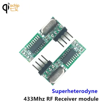 433 Mhz RF modülü Yükseltilmiş WL101-341 Süperheterodin 433 mhz Kablosuz Alıcı Modülleri Arduino İçin Diy Kiti uno Uzaktan kumanda