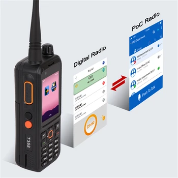 4G LTE GPS Poc Radyo DMR Walkie Talkie Aksesuarları için Yeni Inrico T368