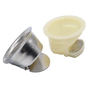 50 Adet Paslanmaz Çelik / Plastik Anti-koku Drenaj Çekirdek Deodorant Drenaj Kapağı Su Fişi trap filtresi Mutfak Duş odası Aksesuarları