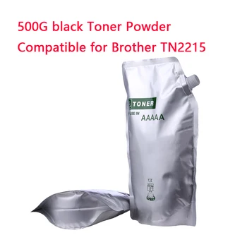 500G için Uyumlu siyah Toner Tozu Brother TN-2215 TN2215 HL-2220 2230 2240D 2240R 2240DR 2250DN 2270DW 2280DW yazıcı