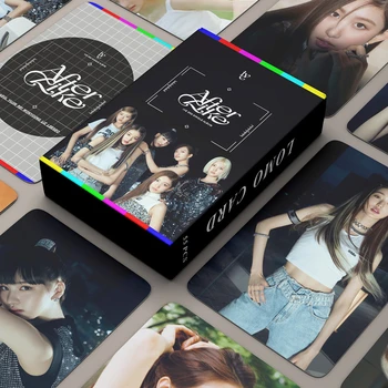 55 adet/takım Kpop IVE Lomo Kartları Yeni Fotoğraf Albümü Sonrası Gibi K-pop IVE Photocards