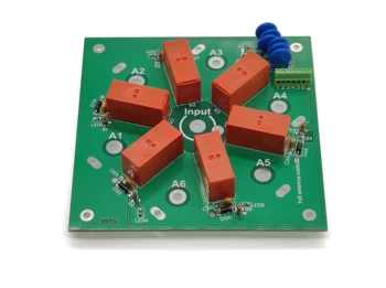 6 yollu DIY Kiti 6: 1 Koaksiyel Uzaktan Anten Anahtarı SO-239 1.8 MHz-60 MHz