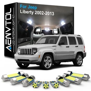 AENVTOL Canbus İç led ışık Kiti Jeep Liberty KJ KK 2002-2007 2008 2009 2010 2011 2012 2013 Aksesuarları Dome Gövde Lambası