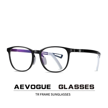 AEVOGUE yeni çocuk Anti-mavi optik çerçeve reçete gözlük TR90 ışık gözlük gözlük AE0918