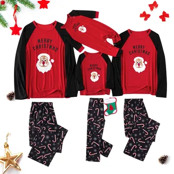 Aile Eşleştirme Noel Giyim 2021 Noel Pijama Çocuk Pijama Bebek Romper Aile Kıyafetleri Erkekler Kadınlar Noel Pijama Seti