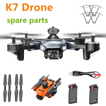 Aksesuarları Kullanımı İçin K7 drone pili K7 Pro Pervane Blade USB Şarj Hattı K7 Drones Parçaları
