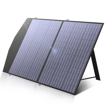 ALLPOWERS 60 100 120W Solarpanel Jackery / BLUETTI / ECOFLOW Taşınabilir Güç İstasyonu, katlanabilir Güneş Enerjisi Yedekleme Açık