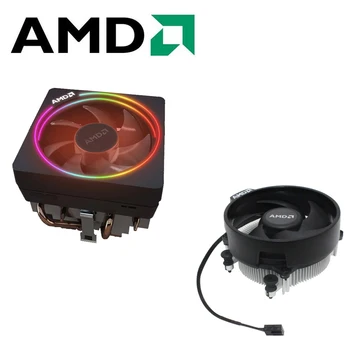 AMD Ryzen Wraith Soğutucu Fan Orijinal Yeni STEALTH PRİZMA RGB R5 R7 R9 3600 CPU İşlemci Desteği FM2 AM3 AM4 4PİN Anakart