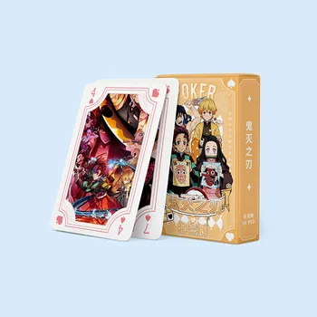 Anime iblis avcısı 54 Adet Poker Kartları Cennet Yetkilileri Nimet Cosplay oyun kartı Çevre Oyun Kartı