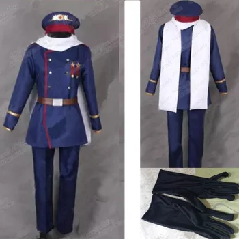 Anime Mihver devletleri Hetalia APH Sovyetler Birliği Rusya Ivan Braginsky Cosplay Kostüm Ordu Üniforma Custom Made