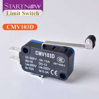Anlık Mikro Limit Anahtarı CMV103D UE220V 0.3 A Uzun Saplı Açık Limit Sensörü CO2 Lazer oyma cnc kesme makinesi