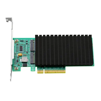 ANM02PE08 NVMe Denetleyici PCIe M. 2 Çift Bağlantı Noktalı Headsink ( SSD ile Değil )
