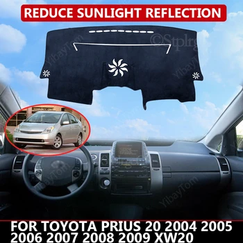 Araba Dashboard Kapak Toyota Prius için 20 2004 2005 2006 2007 2008 2009 XW20 Mat Koruyucu Güneş Gölge Dashmat Kurulu Pad Oto Halı