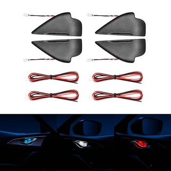Araba LED kapı kase kol dayama atmosfer ışığı kapı kase kolu çerçeve ışık Mazda Atenza için CX - 3 CX - 5 CX-8
