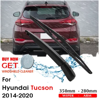 Araba sileceği Bıçak Arka Arka Cam Ön Cam silecekleri Hyundai Tucson Hatchback 350 mm 2014-2020 Oto Aksesuarları