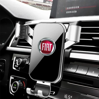 Araba telefon tutucu Hava Firar sabitleme kıskacı Cep Standı akıllı telefon GPS Tutucu Fiat Aegea için 500c Panda Uno Palio Tipo Doblo