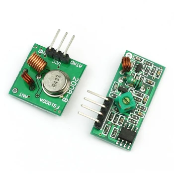 Arduino için RF Kablosuz Verici ve Alıcı Bağlantı Kiti Modülü 433MHz