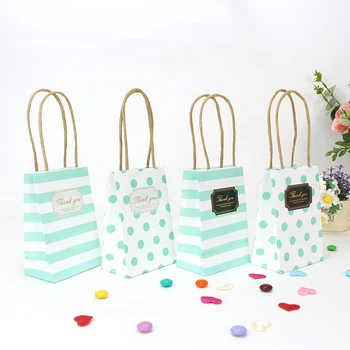 AVEBIEN Olay Parti Malzemeleri 20 adet / takım Yeni Yaratıcı Küçük hediye çantası Kolları ile düğün dekorasyon kağıdı hediye çantası Takı için