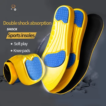 Ayakkabı Ekler Ped Yumuşak Spor Tabanlık Bellek Köpük Nefes Erkekler Kadınlar için Sneakers Koşu Silikon Jel Yastık Ortopedik Astarı