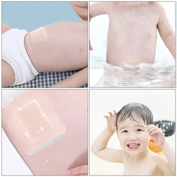 Bebek Göbek Sticker Su Geçirmez Göbek Kordonu Yama Yüzme Banyo Bebek Karın Bağlayıcı Göbek Koruyucuları