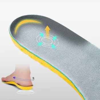 Bellek Köpük ayakkabı tabanlığı Taban Örgü Deodorant Nefes Yastık Koşu Tabanlık Ayak Erkek Kadın Ortopedik Tabanlık