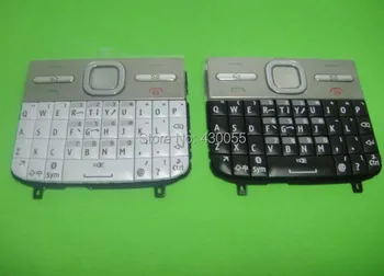 Beyaz / Siyah Yeni Ymitn Konut Kapak Kılıf Tuş Takımı Klavyeler Düğmeler Nokia e5 e500 e5-00, ücretsiz Kargo