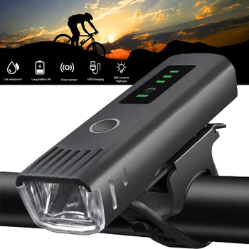 Bisiklet Bisiklet Ön Ve Arka İşık Far USB Şarj Edilebilir su geçirmez LED Lamba MTB Bisiklet Sürme El Feneri Bisiklet Aksesuarları