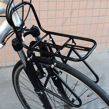 Bisiklet Ön Pannier Raf MTB Yol Bisikleti Kargo Rafları Taşıyıcı Çanta Bagaj Raf aparatı Yük Taşıyan 15 kg Bisiklet bisiklet aksesuarı