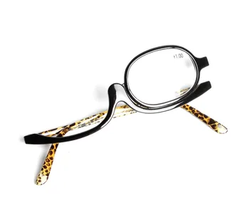 Brezilya Sıcak Satış Moda Kadın Kozmetik Gözlük Makyaj okuma gözlüğü Makyaj Gözlük Dönebilen Çerçeve Bayanlar okuma gözlüğü